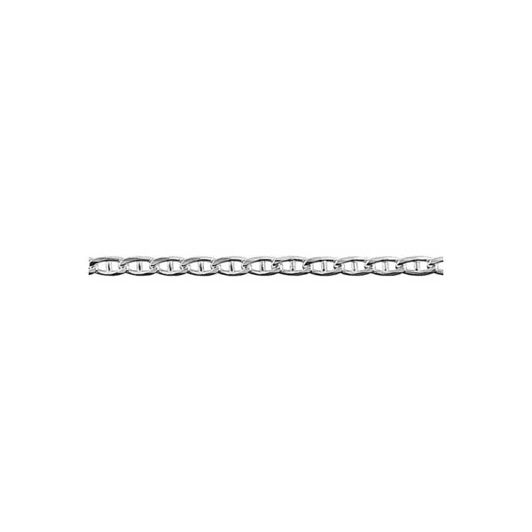 STERLING SILVER BEVELLED ANCHOR CHAIN