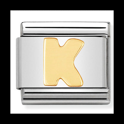 Letters Composable Classic St/Steel And 18Ct G