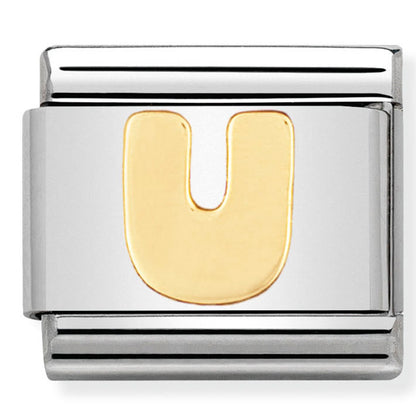 Letters Composable Classic St/Steel And 18Ct G