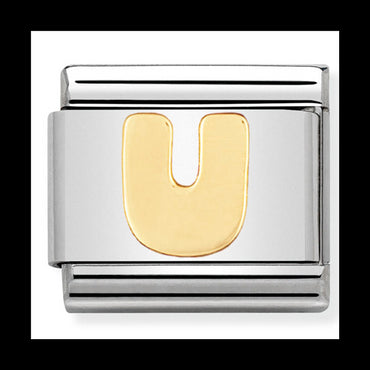 Letters Composable Classic St/Steel And 18Ct G