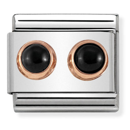 Comp Classic Couture Double St/Steel And 9Ct Rose Gold