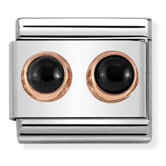 Comp Classic Couture Double St/Steel And 9Ct Rose Gold