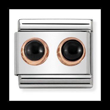 Comp Classic Couture Double St/Steel And 9Ct Rose Gold