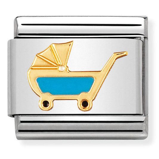 Mlassic Daily Life St/Steel Enamel And 18Ct Gold