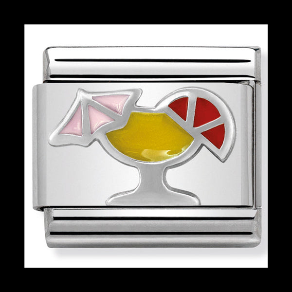 Classic Symbols St/Steel, Enamel & Silver 925