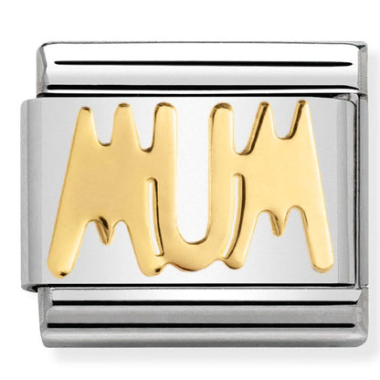 NOM-030107 14 COMP Classic WRITINGS st/steel & 18ct gold (MUM)