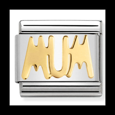 NOM-030107 14 COMP Classic WRITINGS st/steel & 18ct gold (MUM)