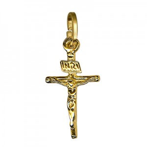 9Ct Gold Small Crucifix